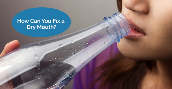 Reasons for dry mouth